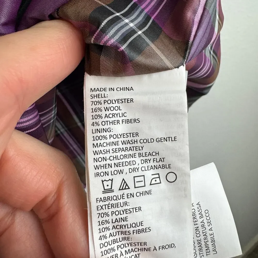 Prana Quincy Tweed Wrap Skirt